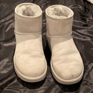 Mini grey/blue uggs